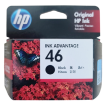 HP No.46 DeskJet 2520hc 2529 4729 프리미엄정품잉크, 정품검정잉크_No.46 BK, 1개
