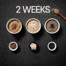 블랙루머 [다이오트] 2주세트 15개 오트밀죽 다이어트죽 소고기 닭가슴살 흑임자 죽 체중조정용조제식품 식사대용 간편식 귀리죽, 흑임자X15
