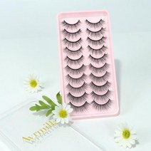 5 10 쌍 3D 밍크 속눈썹 자연 힐 메이크업 Cils 희미한 잔인 Maquiagem, 10Pairs-Ay29