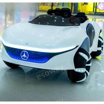 벤츠 전동푸쉬카 유아전동차 탑승식 푸쉬카 아기자동차 4륜 원격제어, 그레이