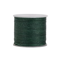 라운드 왁스사 6합 0.5MM 20M - 다크그린, 단품, 단품