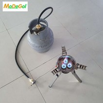 Ogfaour 강염버너 LPG 가스연결호스 이소가스 B16 B17 BRS 전기종호환, 1개