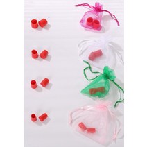 실리콘 힐 프로텍터 미끄럼 방지 하이힐 스토퍼 라틴 댄스 신발 팁 커버 캡 결혼식 파티용 50 쌍/묶음, 01 Black XS8 S16 M18 L8