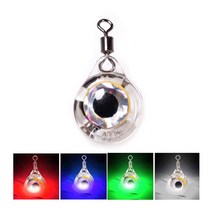 엠엔케이 스마트 스위벨 집어등 점등형 갑오징어 주꾸미 에기 낚시채비, 레인보우 점등형