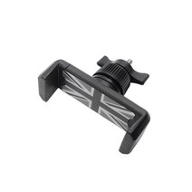 차량용 스마트폰 거치대 미니 쿠퍼 One S JCW R55 R56 R60 F54 F55 F56 F60 Countryman clubman용 휴대 휴, 02 Grey Union Jack, 1개