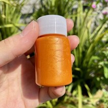 아크릴 물감 금속 아크릴 페인트 동상 촛불 석고 착색 diy 손으로 그린 ​​옷 낙서, 플래시 오렌지