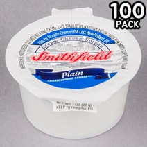 Smithfield 크림 치즈 스프레드 포션컵 28g 100개입