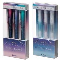 파이롯트 한정판 프릭션 케세라메 볼펜 오로라 트윙클 0.7mm 3본, 오로라 스타