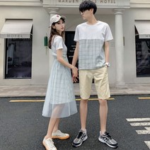 휴양지커플룩 휴가 바캉스 신혼여행 시밀러룩 제주도