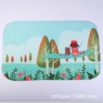 미끄럼방지발매트 애니메이션 긁다 모래 먼지제거 입문 입주 바닥매트 가정용 내마모성 문지르다 현관 입구 2564190353