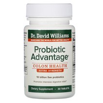 Dr. Williams 프로바이오틱 Advantage Colon Health Extra Strength 30정