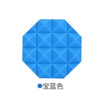 샌드위치 판낼 부자재 50x50x3cm 스튜디오 어쿠스틱 폼 패널 벽 방음 타일 녹음 스튜디오 컨트롤 룸 보컬, 01 하늘색, 한개옵션1
