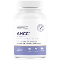 (60베지캡슐) Papillex 아미노업 AHCC 최대강도 알파글루칸 베타글루칸 복합, 1개, 수량