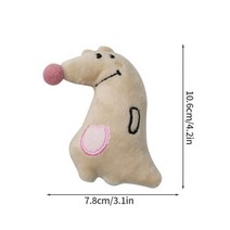 고양이 귀여운 플러시 새끼 이빨 연삭 엄지 베개 씹는 발톱 물린 애완 동물 액세서리, beige kangaroo