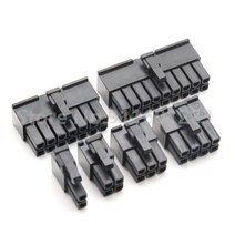 5557 커넥터 4.2mm 피치 수 하우징 2P 4P 6P 8P-24Pin 쉘 검정색 자동차 배선 하네스 PCI-E 전원, 02 2X1P