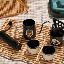 가정용 휴대용 캠핑 스텐 핸드드립세트 9종 원두 커피 드리퍼세트 드립커피기구