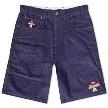 Butter Goods x The Smurfs Mushroom Corduroy Short - Indigo