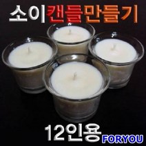 ForU325 향앤미과학 소이캔들만들기 2인용 유아학습용품 만들기세트 과학키트 학습교구