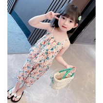 키즈봉봉 여아 나시상하세트 투피스 여름신상 추천 바로발송 국화향기캉캉세트