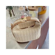 기저귀 가방 ZCMEB 수제직가방 가죽 숄더백 여성 크로스바디 스냅 지퍼 핸들 캐주얼 핸드백, Free Size, A