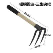 조개 소라 고동 잡기 갯벌체험 해루질 장비 그물 갈퀴 106913, 세 톱니 갈퀴단조
