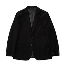 블랙 폴리 코듀로이 스트레치 자켓_DJASC32CSB