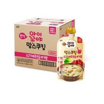 아이꼬야 맘스쿠킹 이유식 소고기배추전골 아기밥, 소고기배추, 140g, 36개