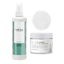 이탈왁스 유분기제거 프리 왁스 250ml 3종 + 라몽 DIY 엠보싱 패드 70매입, 오일 샌달우드