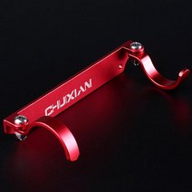 낚시 좌대 거치대 민물 조정 가능한 폴 랙 용품 액세서리 스토리지 수평 벽 마운트 지원 보트 스탠드에 대, 02 빨간