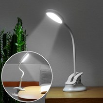 케이알글로벌충전식 LED 클립램프 터치식 스탠드 램프빠른배송, 충전식 LED클립스탠드WX08 네이비