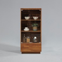 이나크 유리 장식장 착불, 멀바우, 멀바우