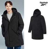 [푸마] [REEBOK] NEW 리복 6LAYER 후드 남성 롱패딩 블랙