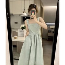 프렌치 화이트 슬립 롱스커트 여름옷