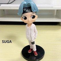 7 한국 카와이 KPOP 스타 톱 그룹 PVC 피규어 장난감 귀여운 방탄 소년 a. R.m.y 액션 인형 소녀 선물, without a box 7