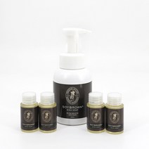 소이브라운 천연명품 주방세제 거품타입(폼) 300ml + 캠핑용 25ml x 4 아기 젓병 세제겸용