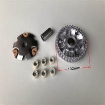 오토바이 클러치 Variator 드라이브 혼다 100cc SPACY 100 WH100 GCC 100 SCR100 엔진 예비 부품에 대 한 얼굴 도르래 롤러 어셈블리