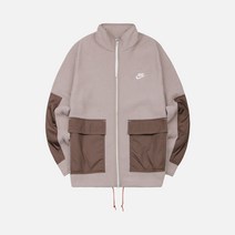 나이키 NSW 에센셜+ 셰르파 플리스 자켓 DD5022-087