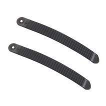 블랙 스노보드 발목 사다리 스트랩 바인딩 교체 8.66 인치 길이 스키 액세서리 한쌍, 1 Pair_575448