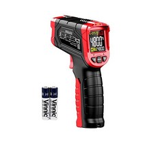 Generic Infrared 온도계r Gun Non 콘tact 디지털 레이져온도 -58℉~1256℉ (-50℃ ~ 680℃)조절가능 Emissivity for Kitchen Co