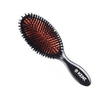 켄트 CSFL 클래식샤인 라지 블랙 내츄럴 브리슬 쿠션 브러쉬, 1개