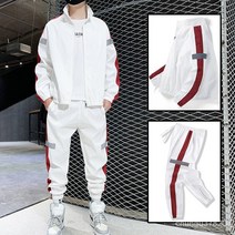 남성 캐주얼 트레이닝 세트 가을 2023 트렌드 맨투맨 가을 아우터 투피스