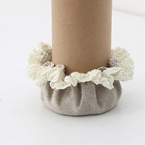 의자꾸미기 소음방지 레이스 의자발커버 캡 의자발캡 마루, 1개