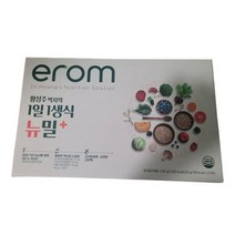 이롬 황성주 1일1생식 뉴밀플러스 63포-식사대용 발효생식 미숫가루, 630g, 6개