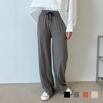 반즈 여자 밴딩 스트라이프 와이드 팬츠 SD-220852