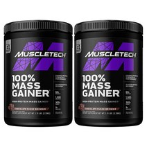머슬테크 100% 매스 게이너 쵸콜릿 퍼지 브라우니 2.33kg 크레아틴 L글루타민 2개