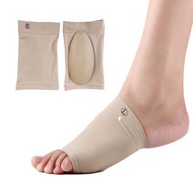 다파요 1쌍+1쌍 발균형 아치 패드 중족골 기능성 보호대 실리콘 평발깔창, 스킨2쌍