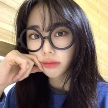 남자 여자 오버사이즈 기본 동글이 동그란 뿔테안경테