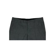 [140648][파스코로젠] 남성 HUGO Boss 보스그레이 블랙 격자 울 드레스 팬츠 30R 30유로 46 리논 NEW NWT