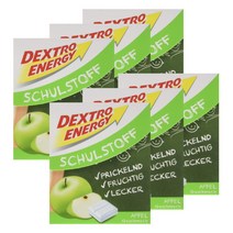 Dextro Energy Schulstoff Apple 덱스트로 에너지 포도당 글루코스 캔디 애플 50g 6팩