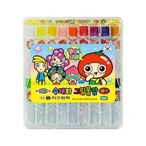 [코리아문구사] 지구화학 수채화그림물감 6ml 18색